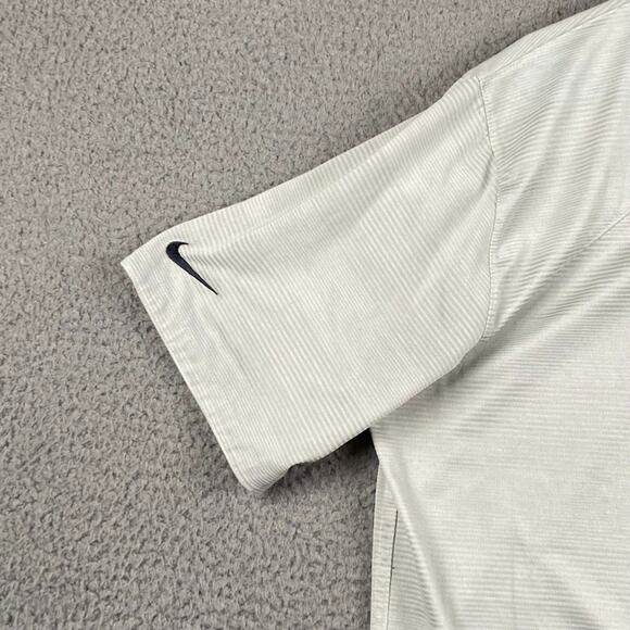 Nike Dri-Fit Striped UAF University Of Alaska Fairbank Polo Shirt Men's Large - Picture 10 of 12